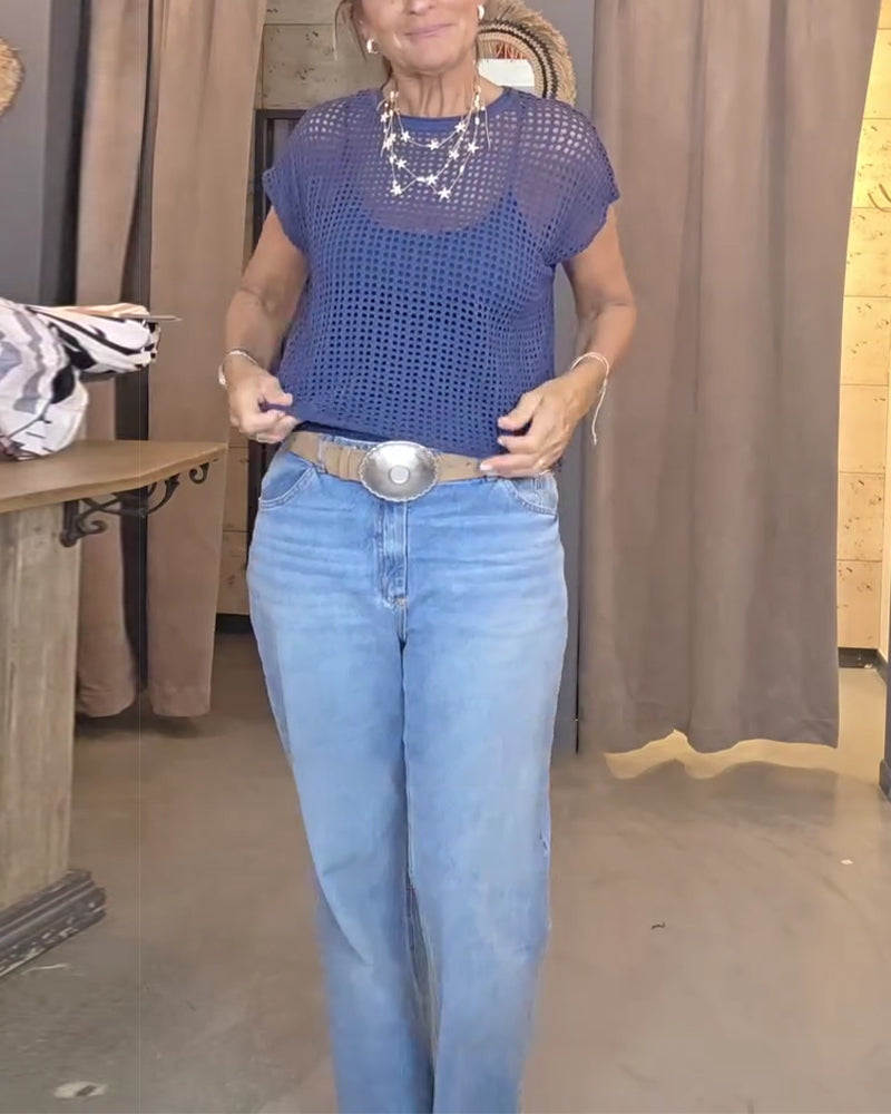 Genser Hull Kort Erme