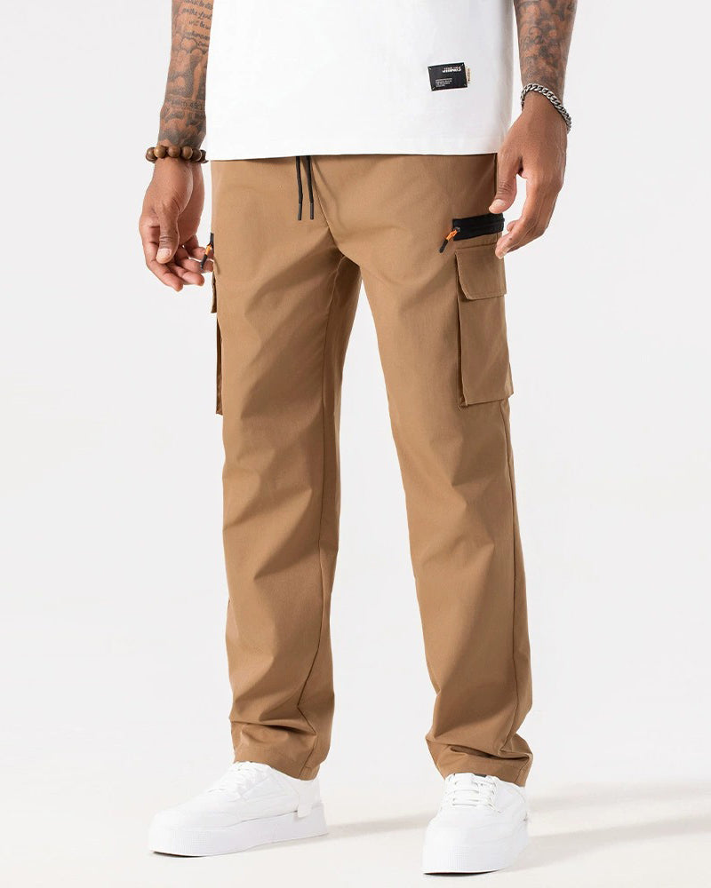 Bukser Løse Avslappede Flerlomme Cargo