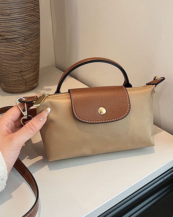 Veske Dame Enkel Flapp Crossbody