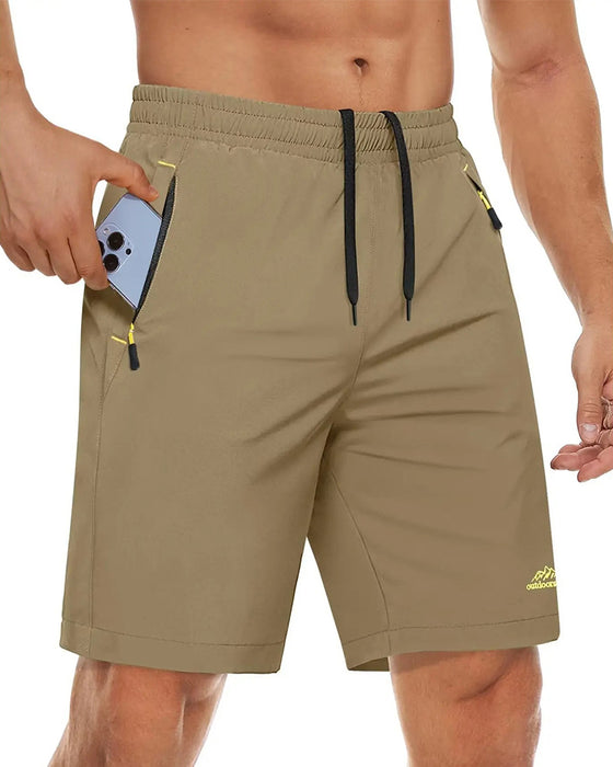 Shortswith (Kort) Strikk Midje Snøre Glidelås Sport
