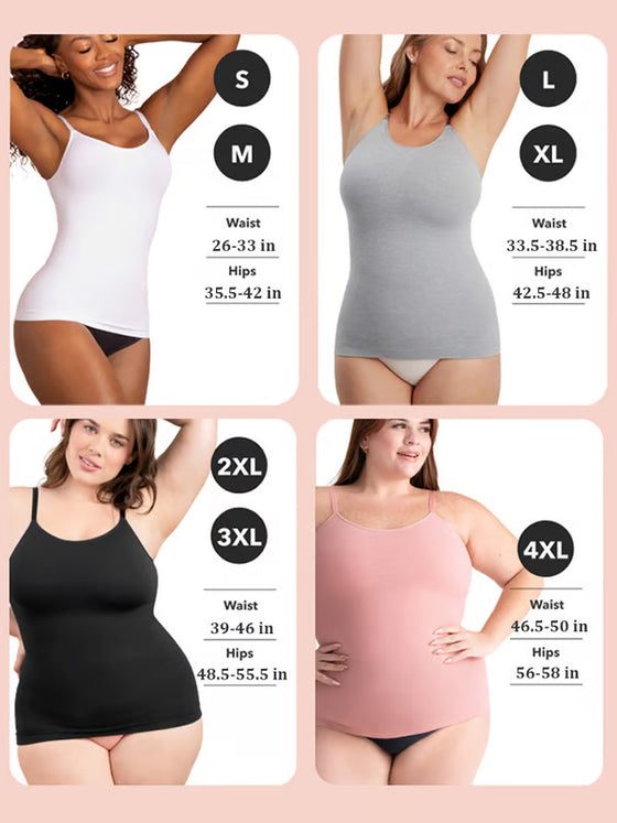 💕2025 Het Salg Hele Dagen Formgiving Komfort Stretch Camisole