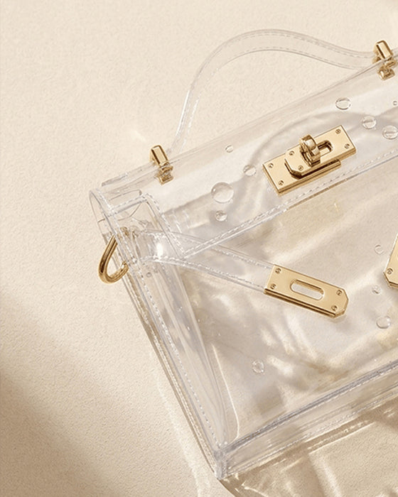 Veske Dame Transparent Gelé