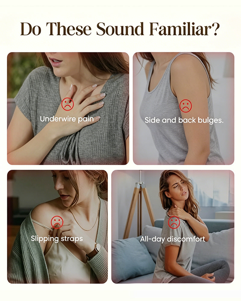 Lingeri Sexy Trådløs Ensfarget