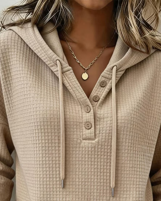 Hoodie Mote Henley