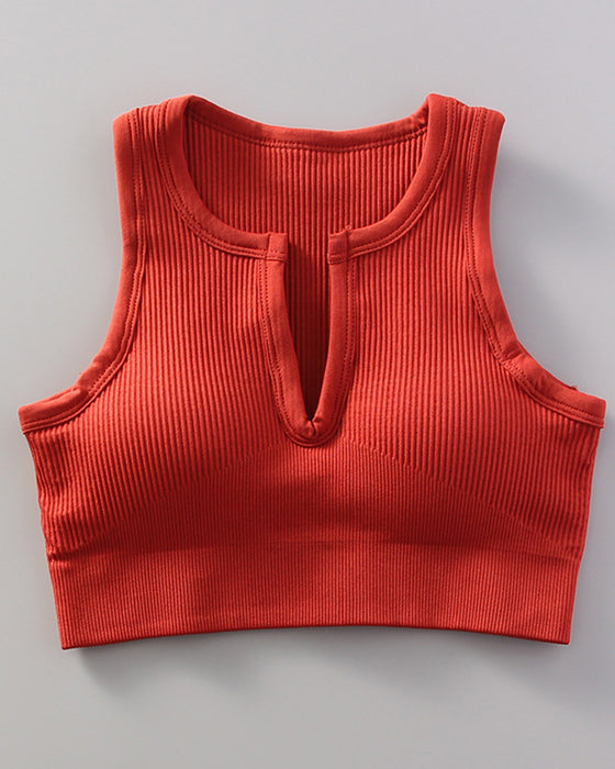 Tank Top Yoga Sport Med Bh