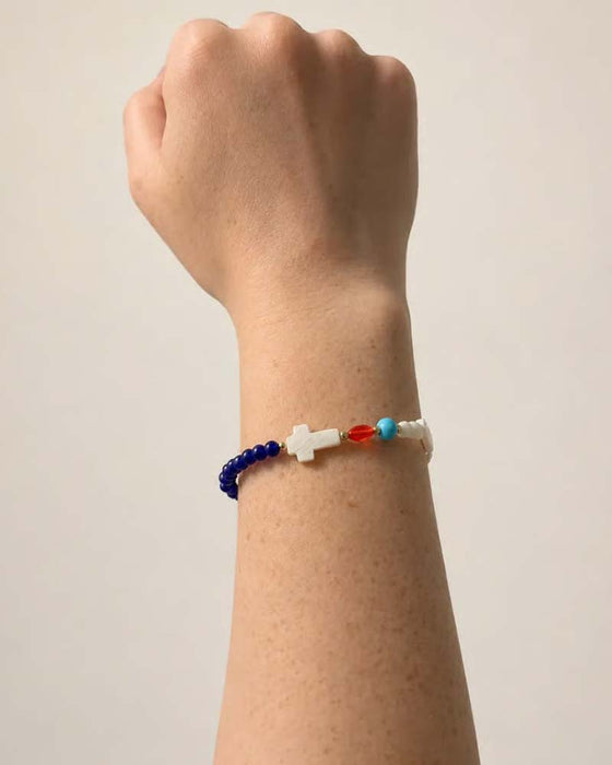 ✝️ Håndlaget Jesus Armbånd ❤️ Bær Historien. Bær Troen.