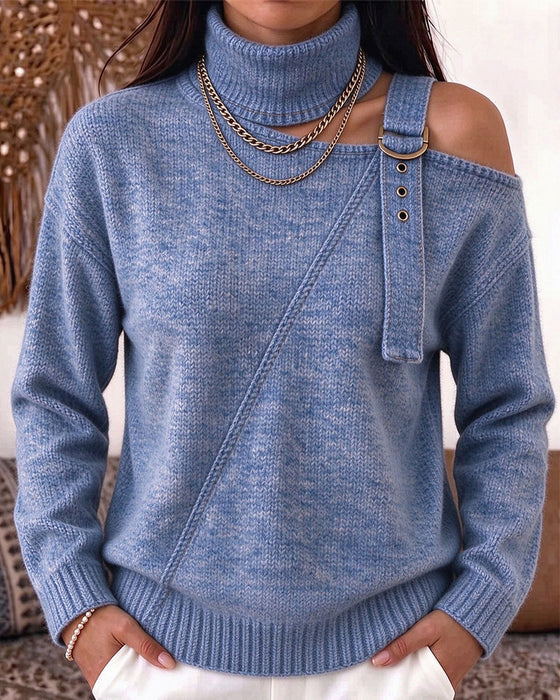 Genser Turtleneck Langermet Modisk