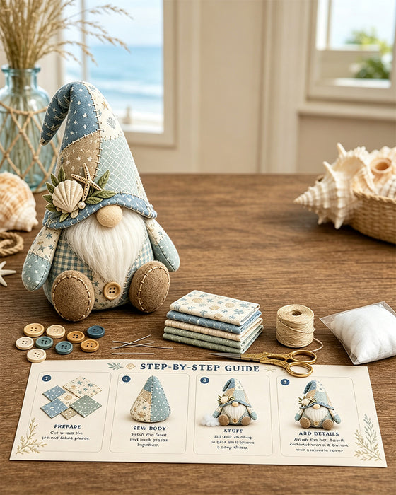 🧵 DIY Lappeteppe Gnome Kit – Lag Din Egen Søte Gnome 🧙‍♂️