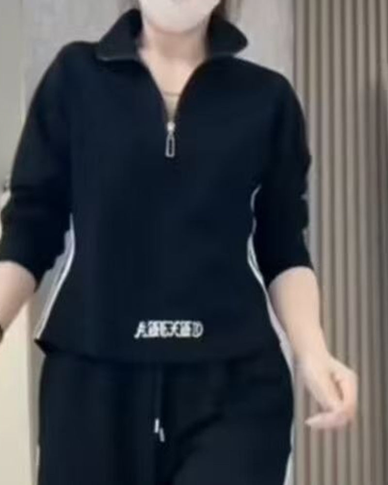 Todelte Sett Uformell Sport Figurfordelaktig