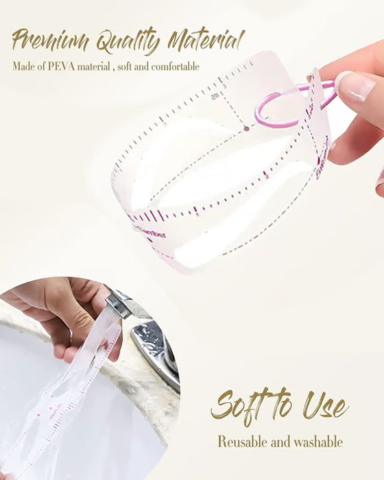 Gjenbrukbar Øyenbryn Stencil Formingsett