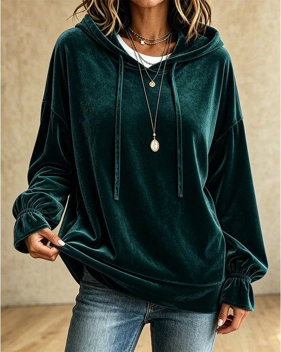 Hoodie Enfarget Langermet