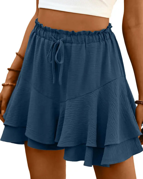 Shorts Dobbelt Lag Rulle Snor