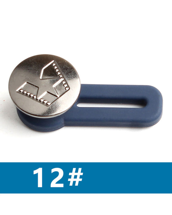 Fjærbelastet Metallknapp For Midjeutvider Til Jeans