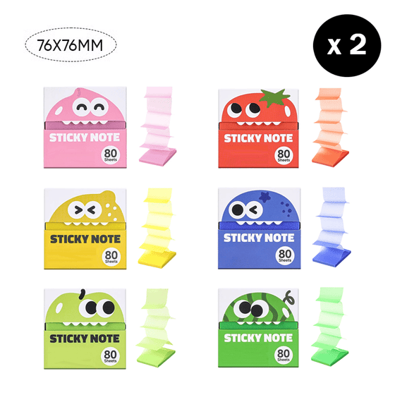 Monster Pop-up Selvklebende lapper