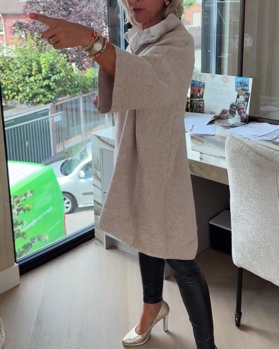 Genser Ståkrage Halv Glidelås Løs