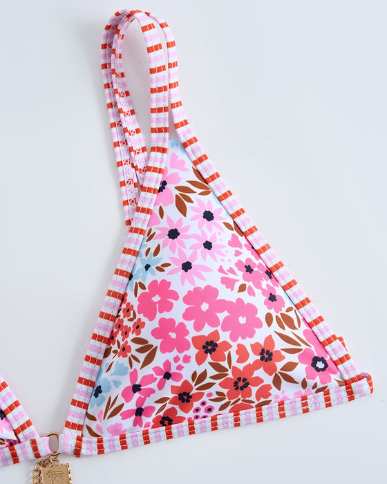 Bikini Sexy Blomstret