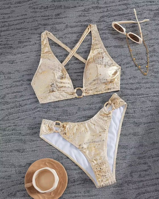 Bikini Metallspenne Design