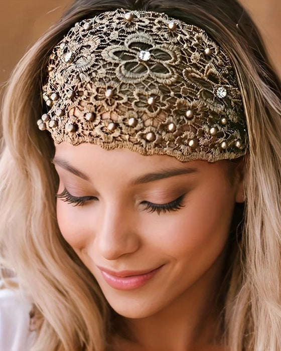 Hårbånd Plommeblomst Hull