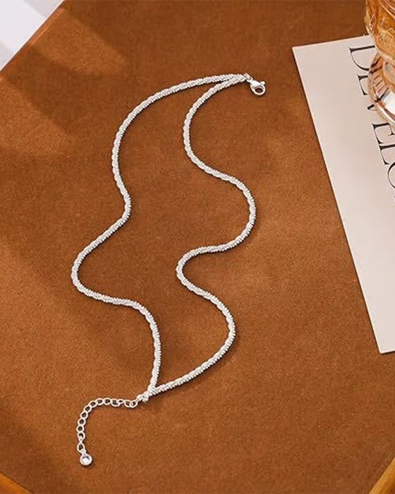 🏖️ Anklets Damer Kc Gull & Sterling Sølv