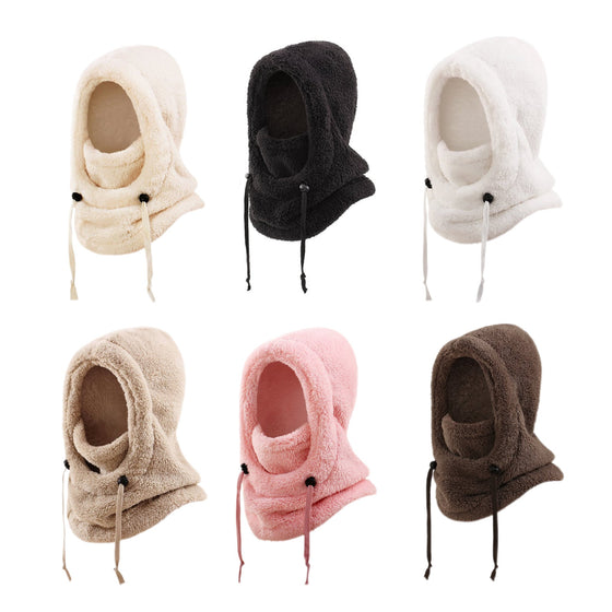 Barn 3-I-1 Fleece Vinterhette