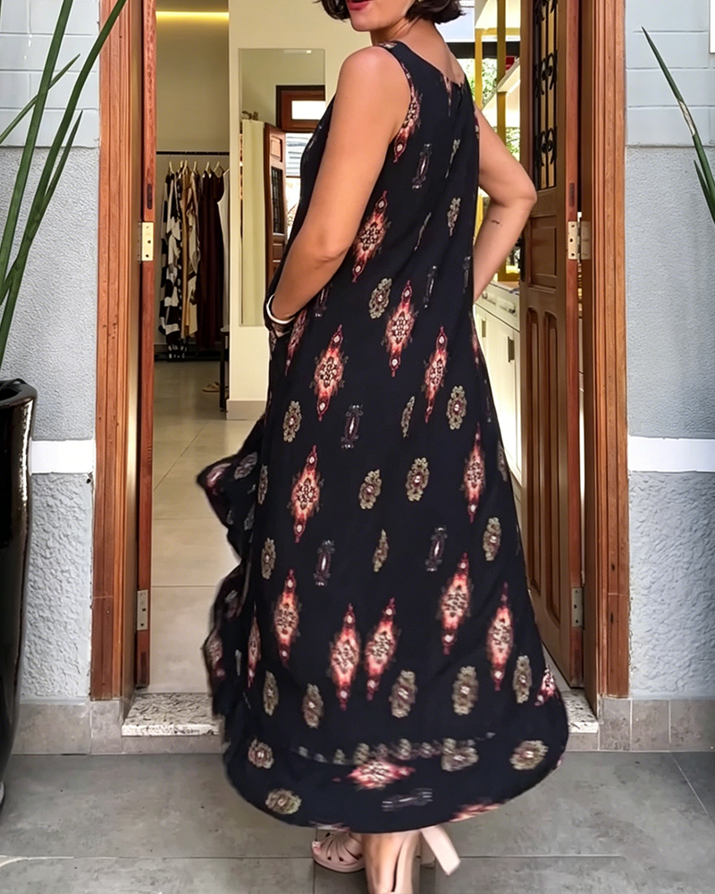 Kjole Ermløs Uregelmessig Kant