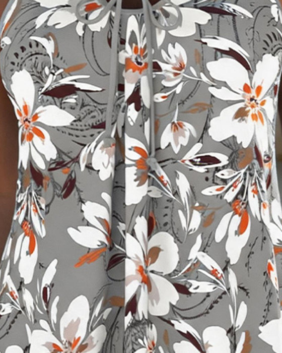 Tankini Stor Blomstrende Slips