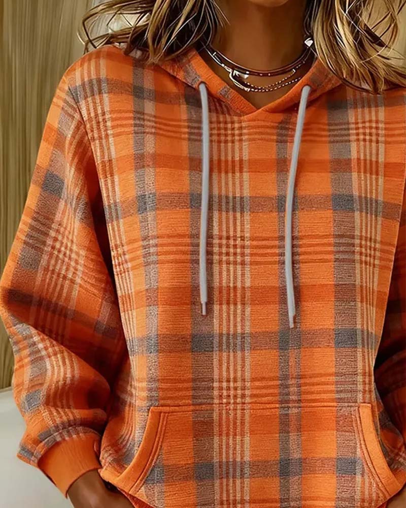 Hoodie Rute Lomme Casual