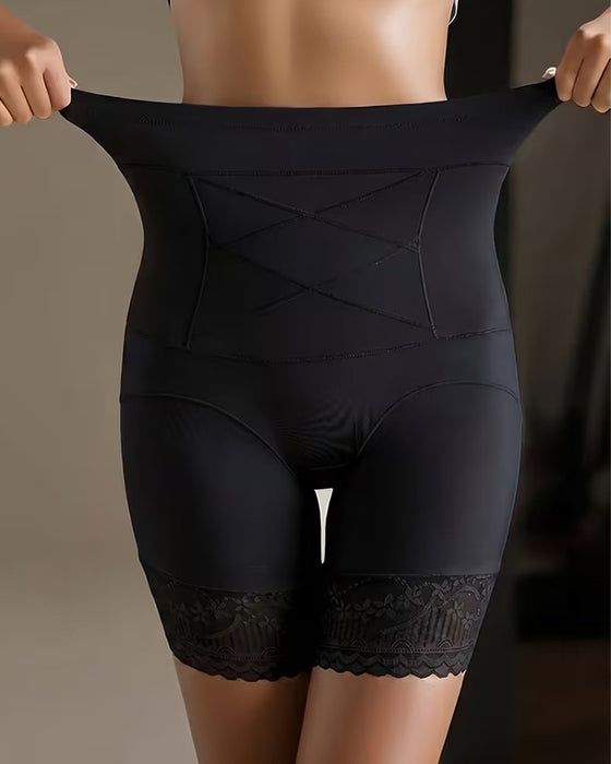 Shapewear Stilig Høy Midje Magekontroll