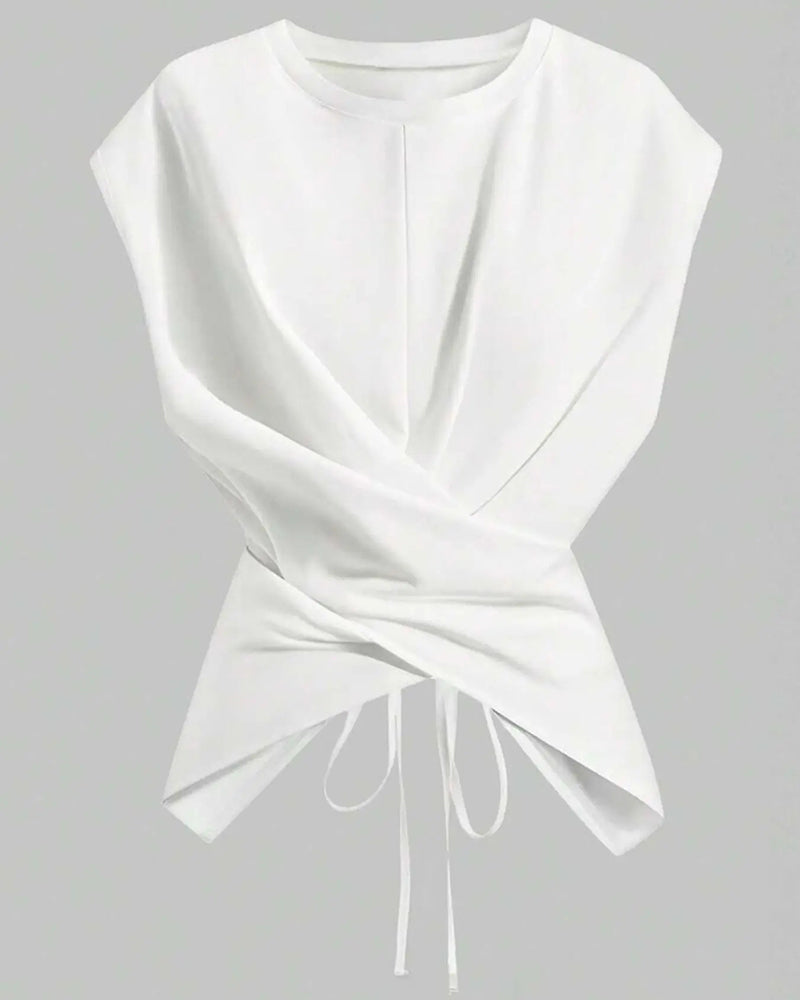 Topp A Korsstropp Fald Croppet