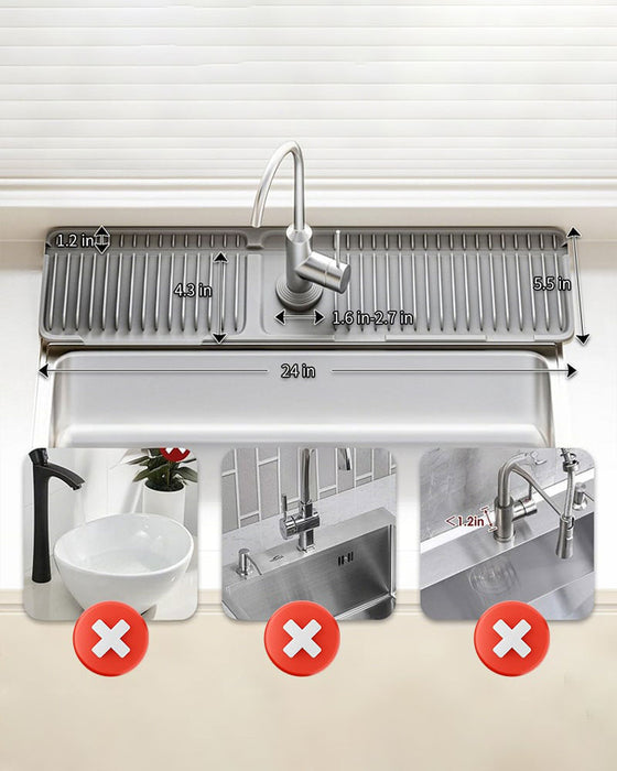Knapp Silikon Krane Dreneringsmatte-Promo