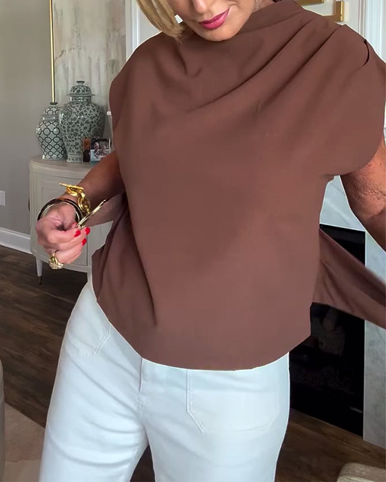 Smidig Enfarget Bluse