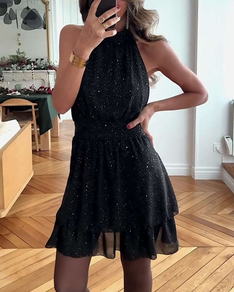 Kjole Ermløs Sexig Modisk