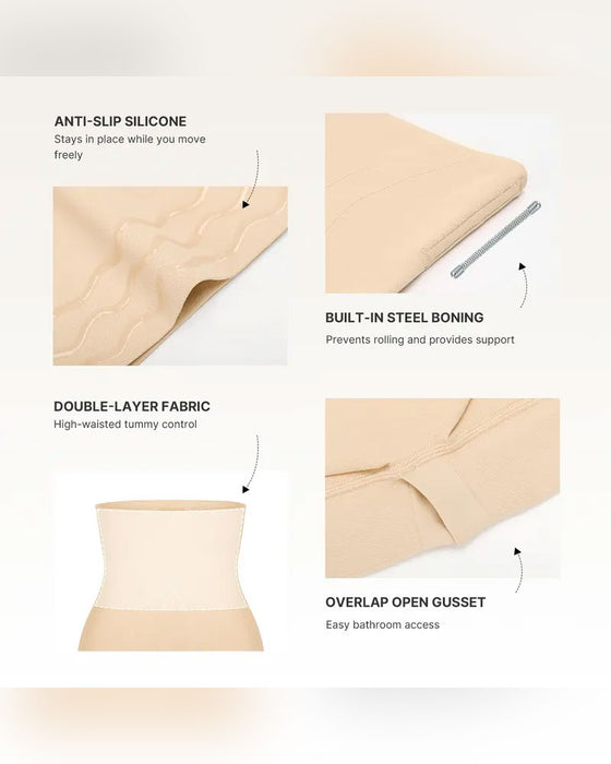 Shapewear For Kvinner Sømløs Høy Midje Magekontroll