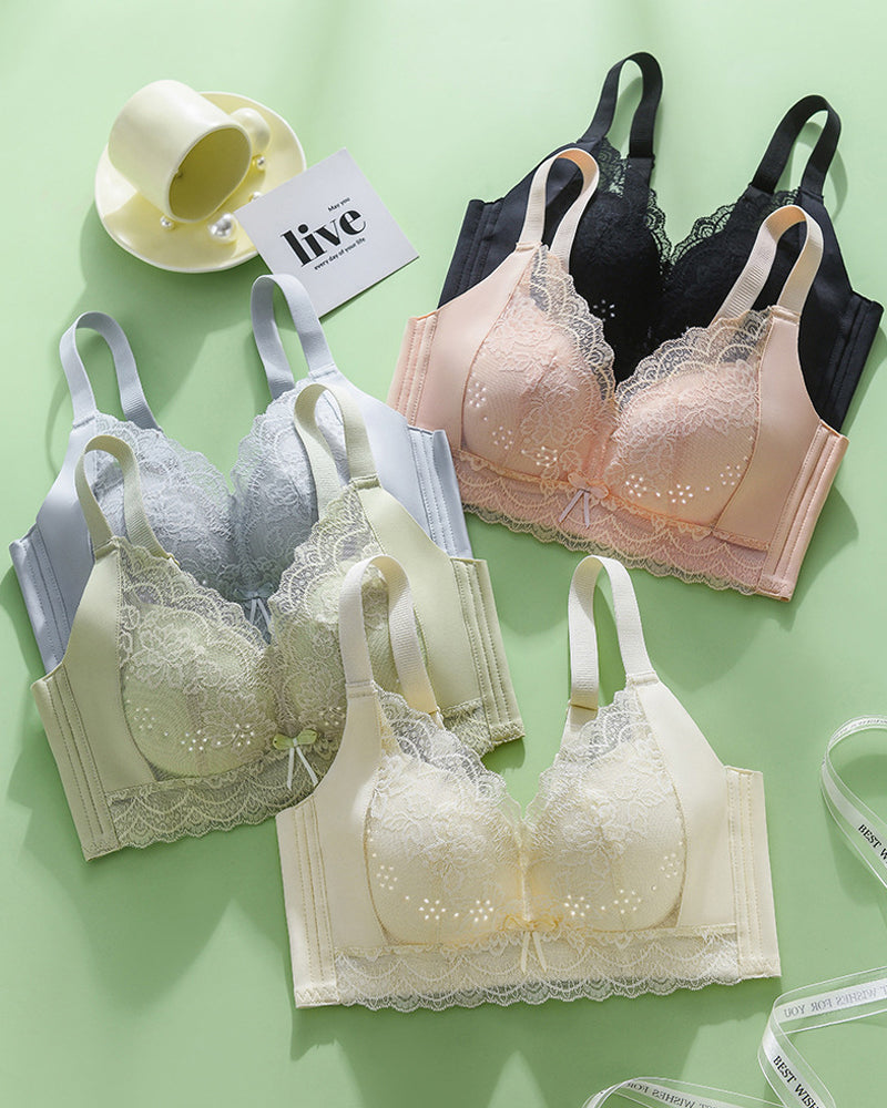 Tynn Justerbar Magnetfri Bh For Kvinner