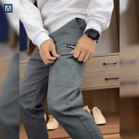 Multipants – Høystretch Cargobukser Med Flere Lommer Og Slitesterk Kvalitet