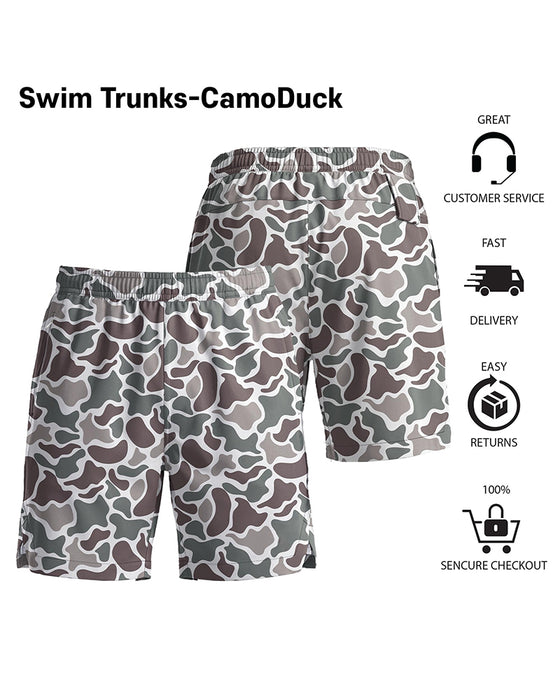Shorts Kamuflasje Trykk Strand