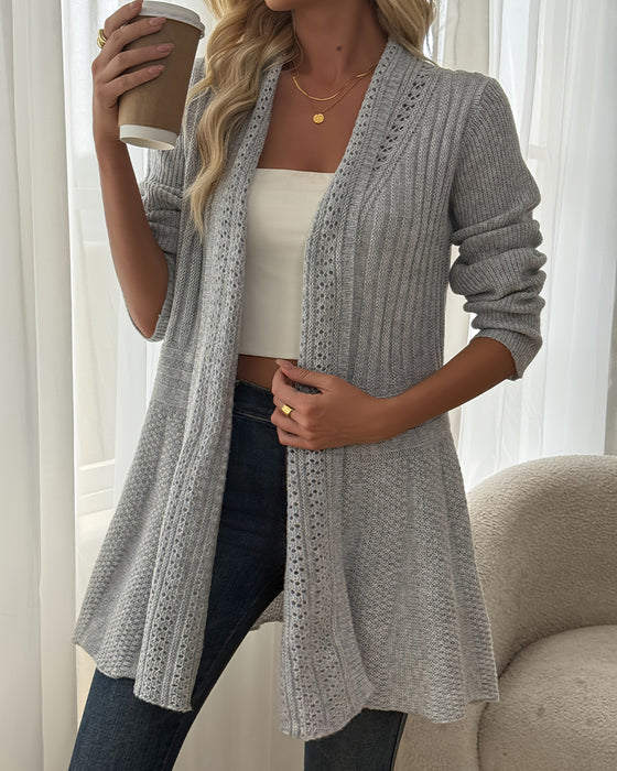 Cardigan Genser Jakke Mellomlang