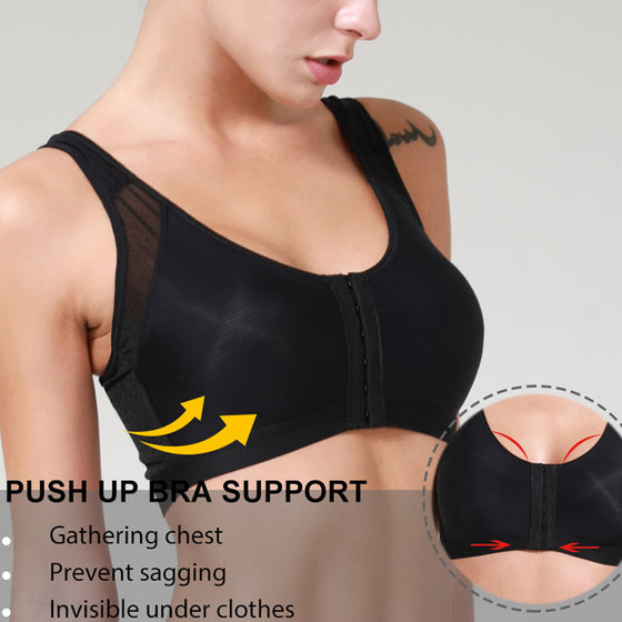 🔥Pustende Løftende Bomulls-Bh