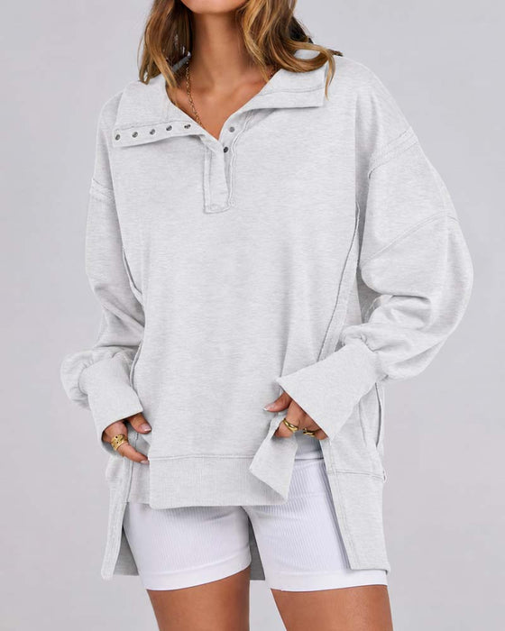 Sweatshirt Enfarget Langermet