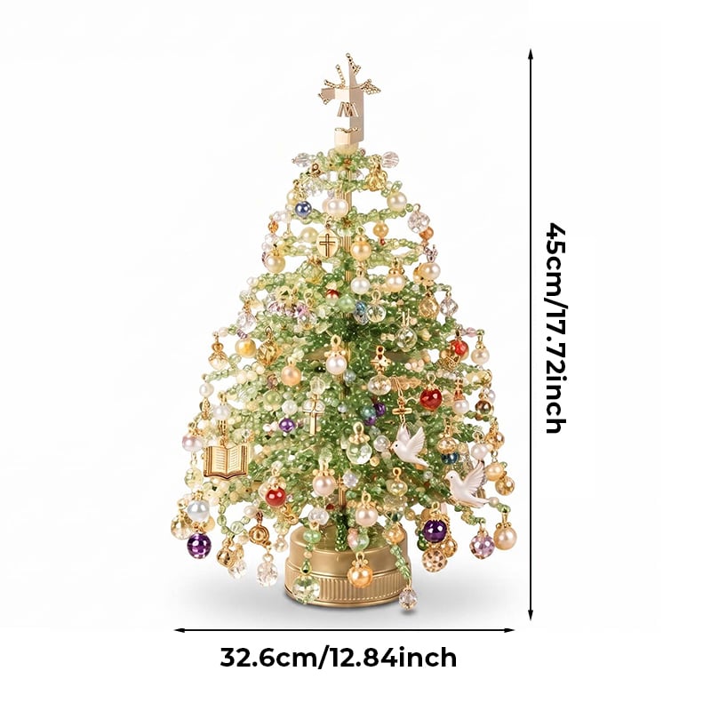 DIY Beaded Christmas Tree Ornament Craft Kit-price zap