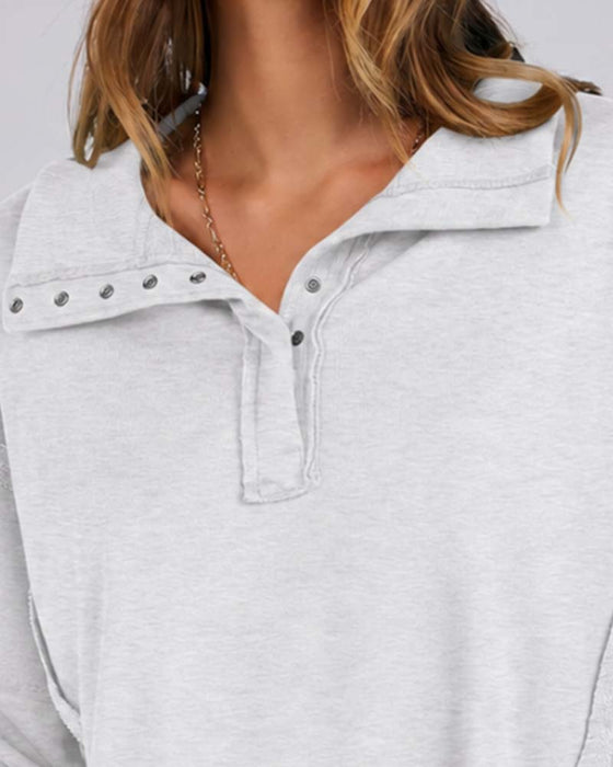 Sweatshirt Enfarget Langermet
