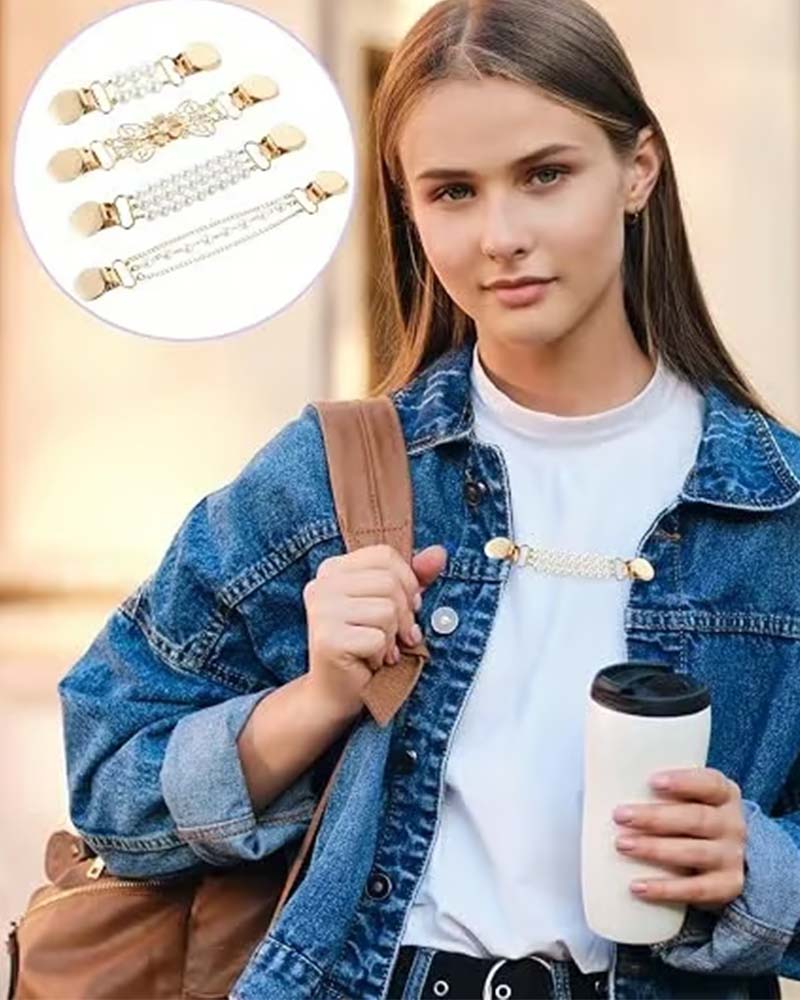 📿Multifunksjonell Taljeklipp | Feste Til Kardigan Og Sjal💎