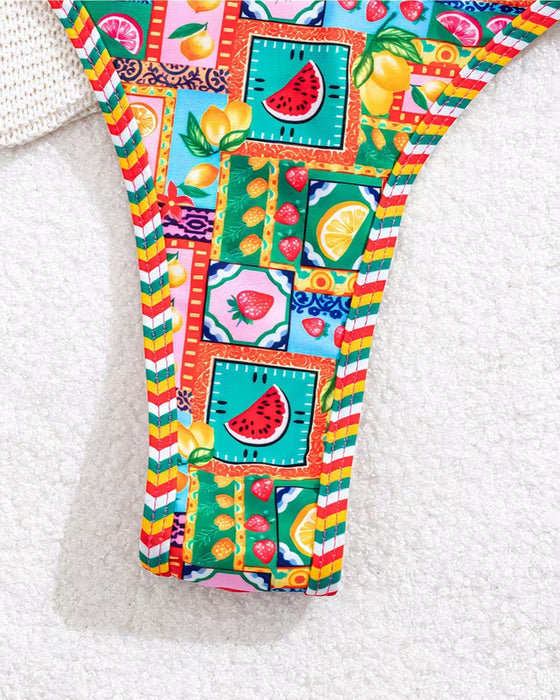 Bikini Sexy Frukt Mønster