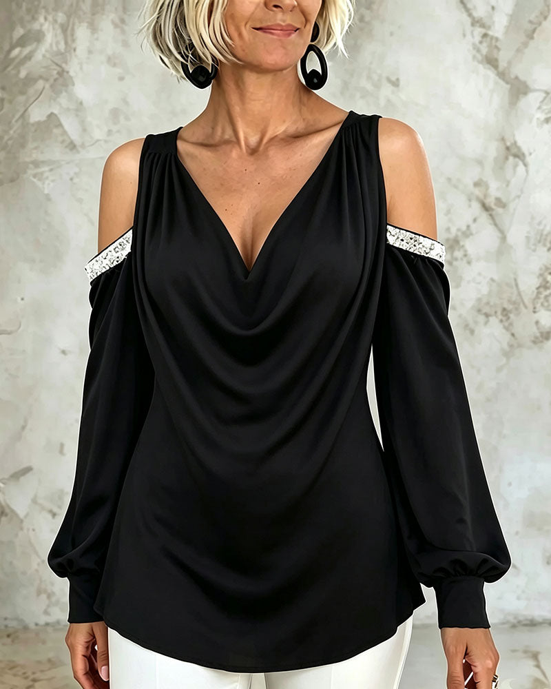 Bluse Casual Tøff Off-Shoulder