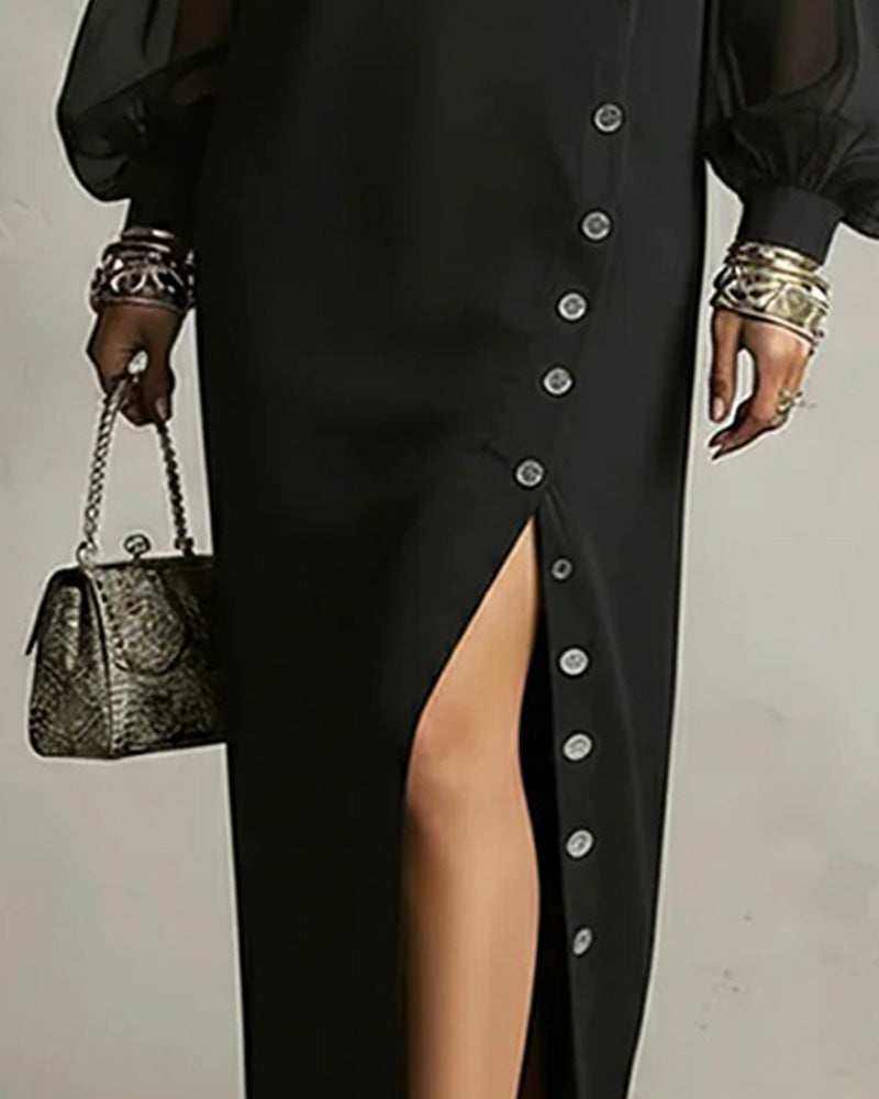 Kjole Lykte Erme Nett Mote Delt