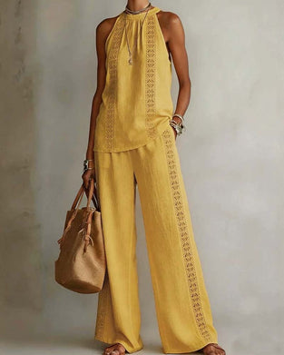 Todelt Sett Hollow Out Halter