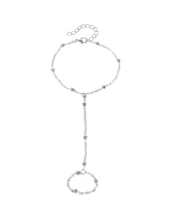 🏖️ Anklets Damer Kc Gull & Sterling Sølv