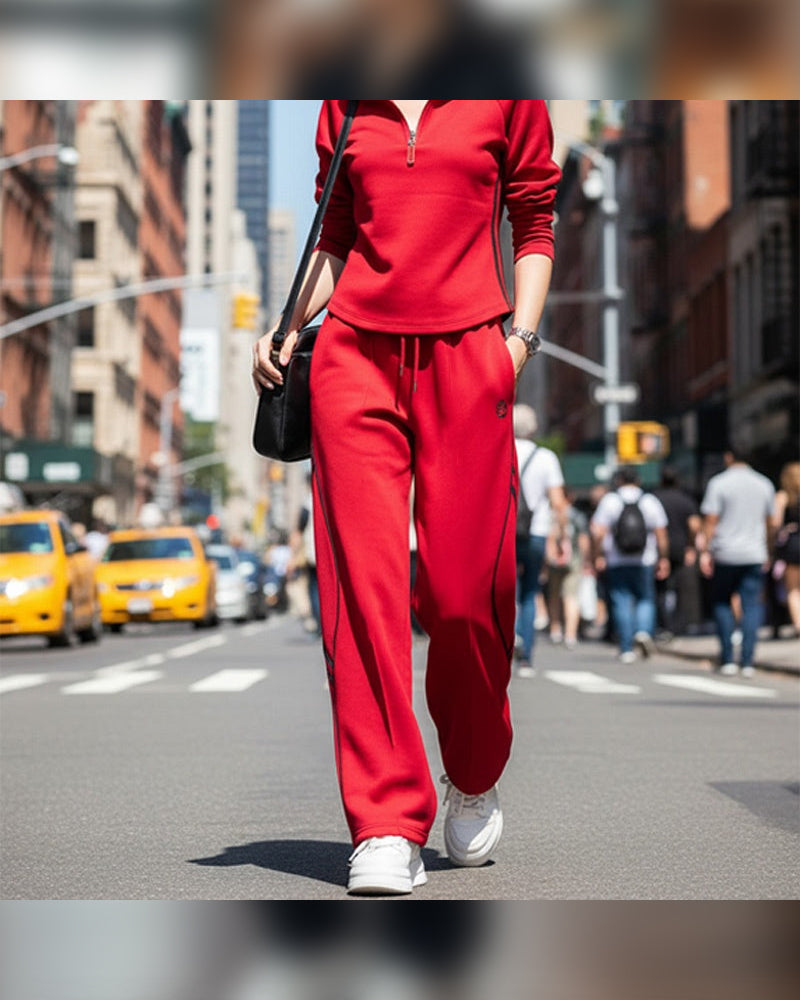 Todelte Sett Uformell Sport Figurfordelaktig