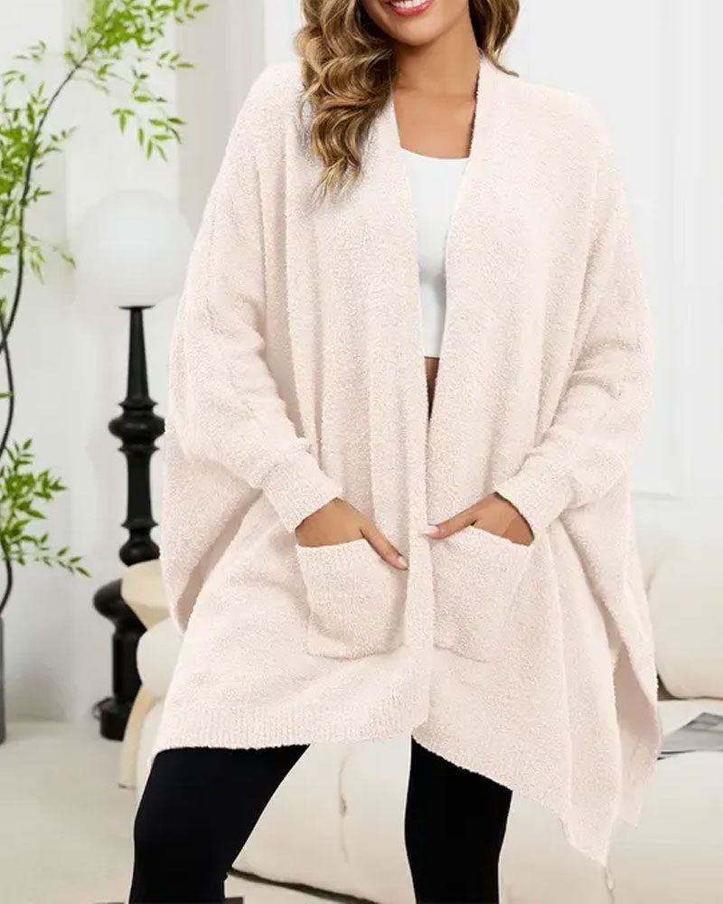 Cardigan Lomme Casual Lang Erme