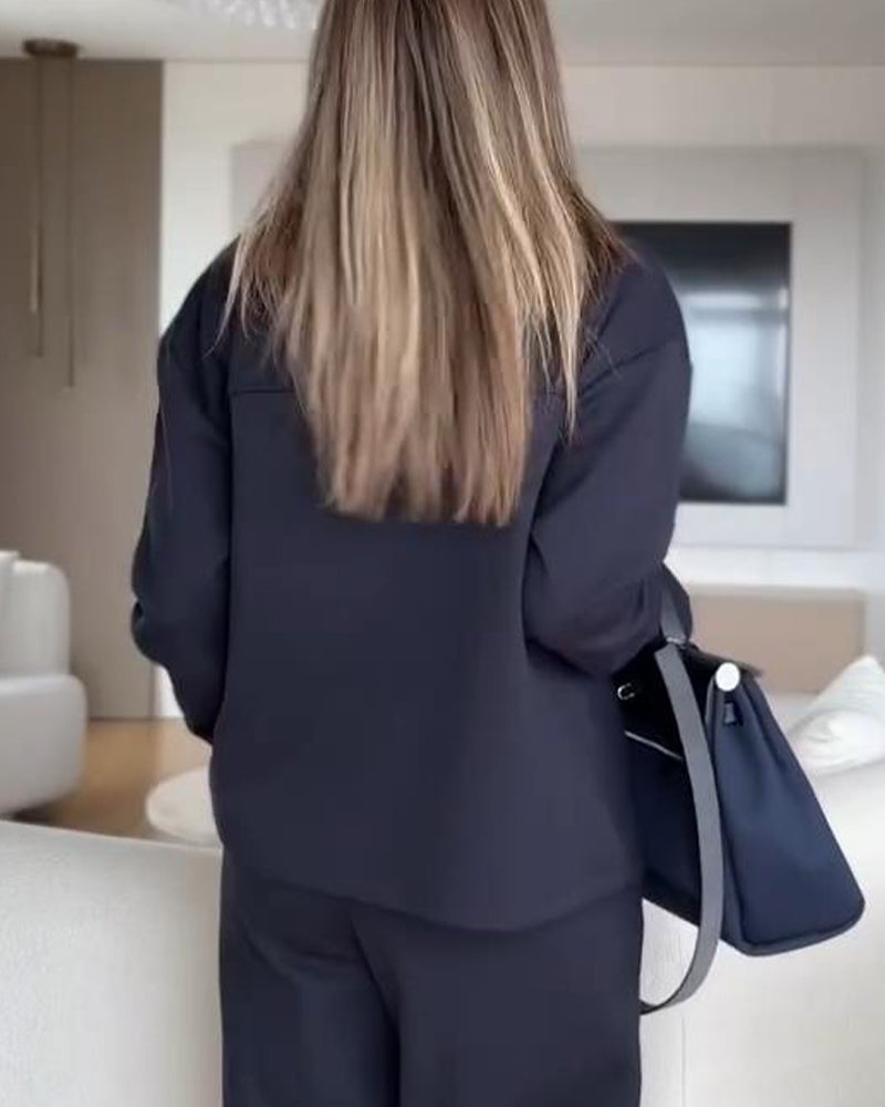 Skjorte Fargekontrast Revers